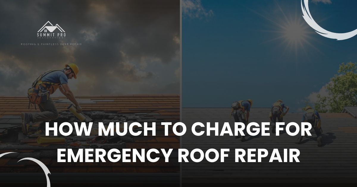 How Much to Charge for Emergency Roof Repair