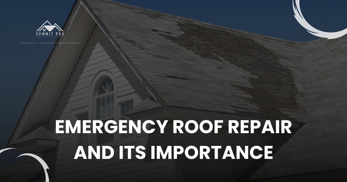 Emergency Roof Repair and Its Importance